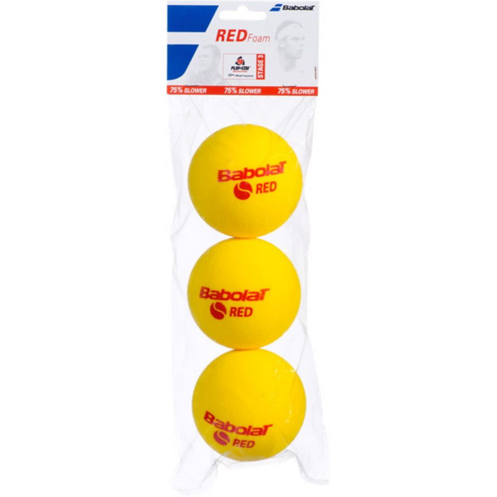 werkloosheid Aan het liegen globaal Zak met 3 Babolat Red Foam ballen - Tennisdeals