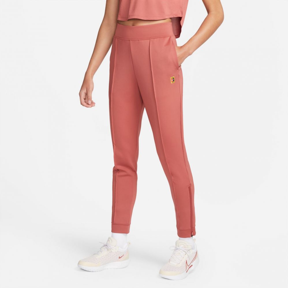 Pantalon Nike Court femme Dri-Fit Saumon - Tennisdeals
